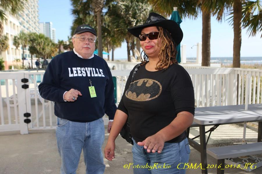 Neal Furr and Miss Mini at the CBMA 2016